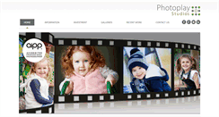 Desktop Screenshot of photoplaystudios.com.au